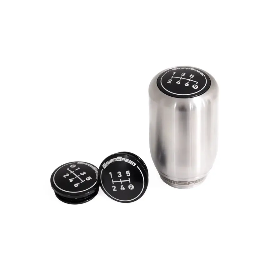 Grimmspeed Swap-Top Weighted Shift Knob Kit - Piston - Subaru 5/6 Speed Manual Transmission 1