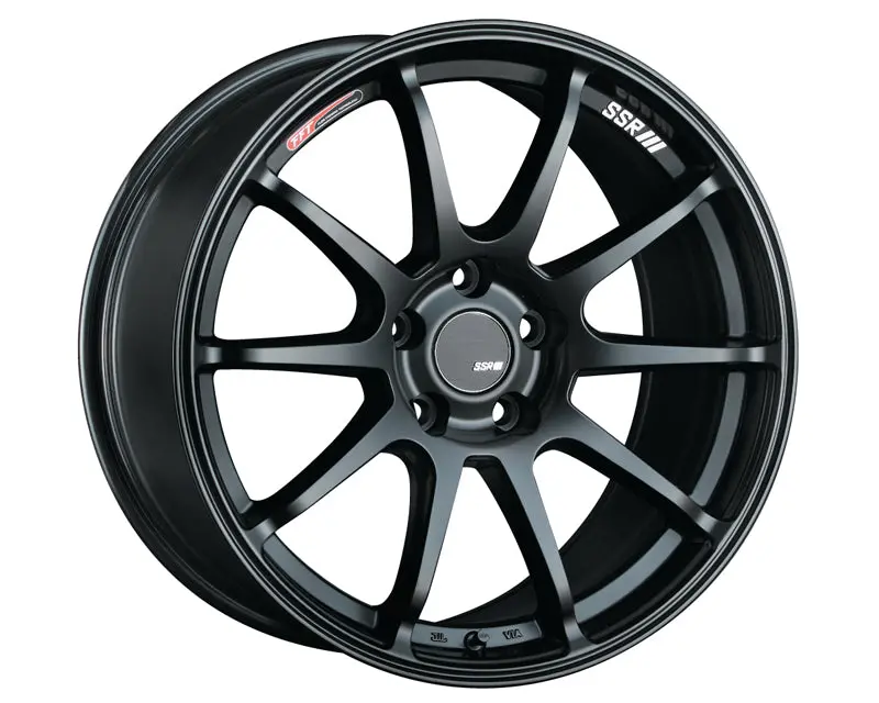 Ssr Gtv02 18X8.5 5X114.3 40Mm Offset Flat Black Wheel 1