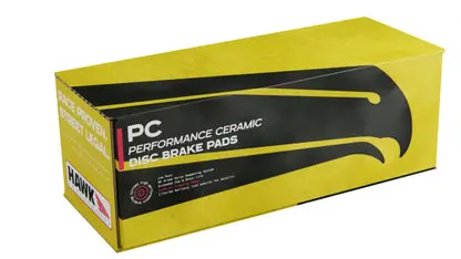 Hawk Performance Performance Ceramic Street Brake Pads - Fits Front Yscpf4a Yscpf6a / Rear Yscpr6b Calipers 2