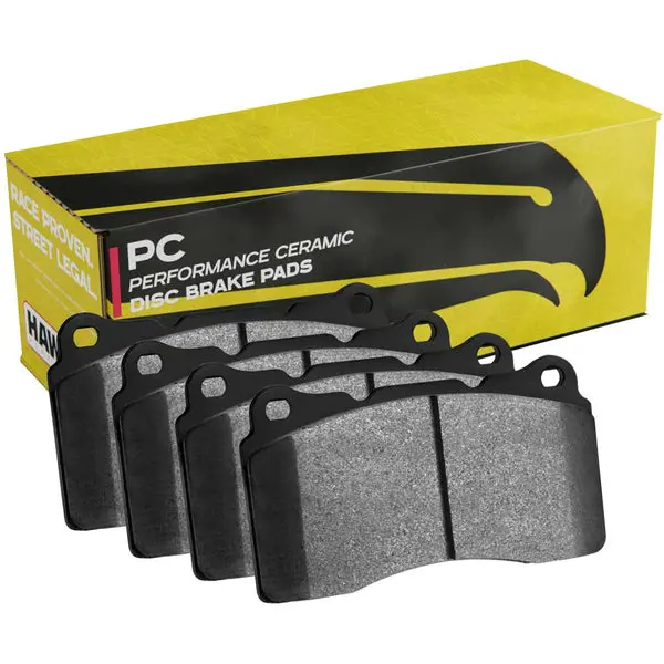 Hawk Performance Performance Ceramic Street Brake Pads (18Mm) - Fits Front Yscpf6b & Yscpf8a Calipers 1
