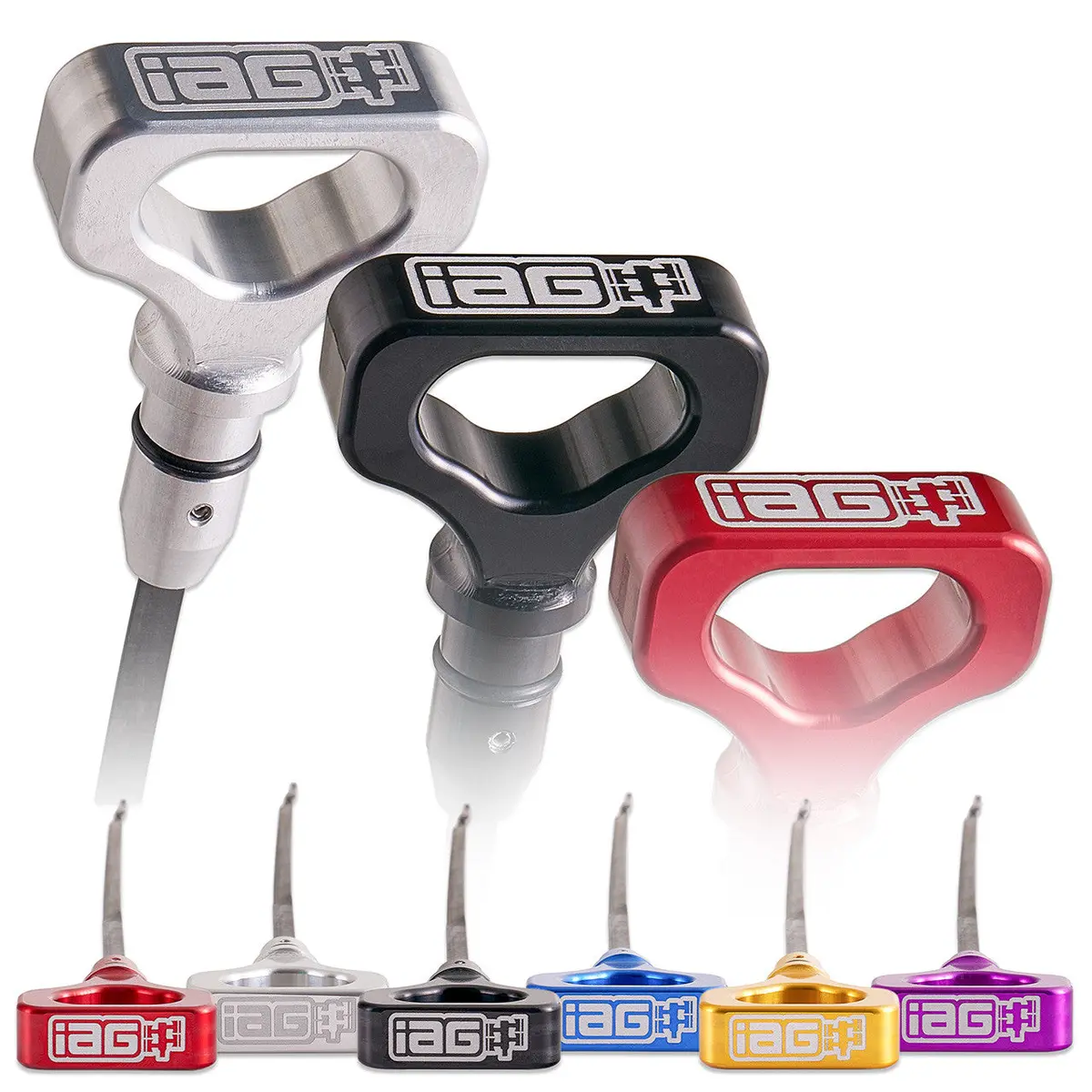 Iag Dipstick With Anodized Billet Handle - 2022+ Brz 2.4L 1