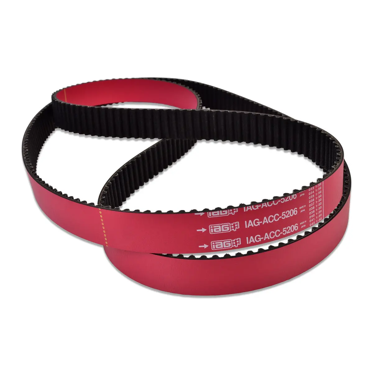 Iag Red Racing Timing Belt - 2002-14 Subaru Wrx, 04-21 Sti, 04-13 Fxt, 05-12 Lgt 1