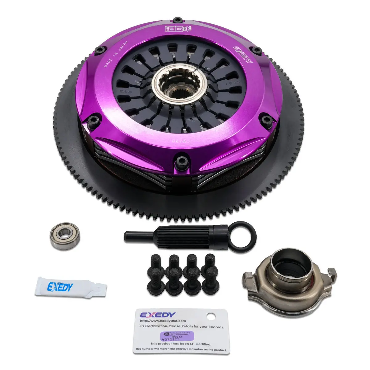 Iag Spec Exedy Triple Disc Clutch Kit - Oem Sti 6-Speed - 24 Spline 1