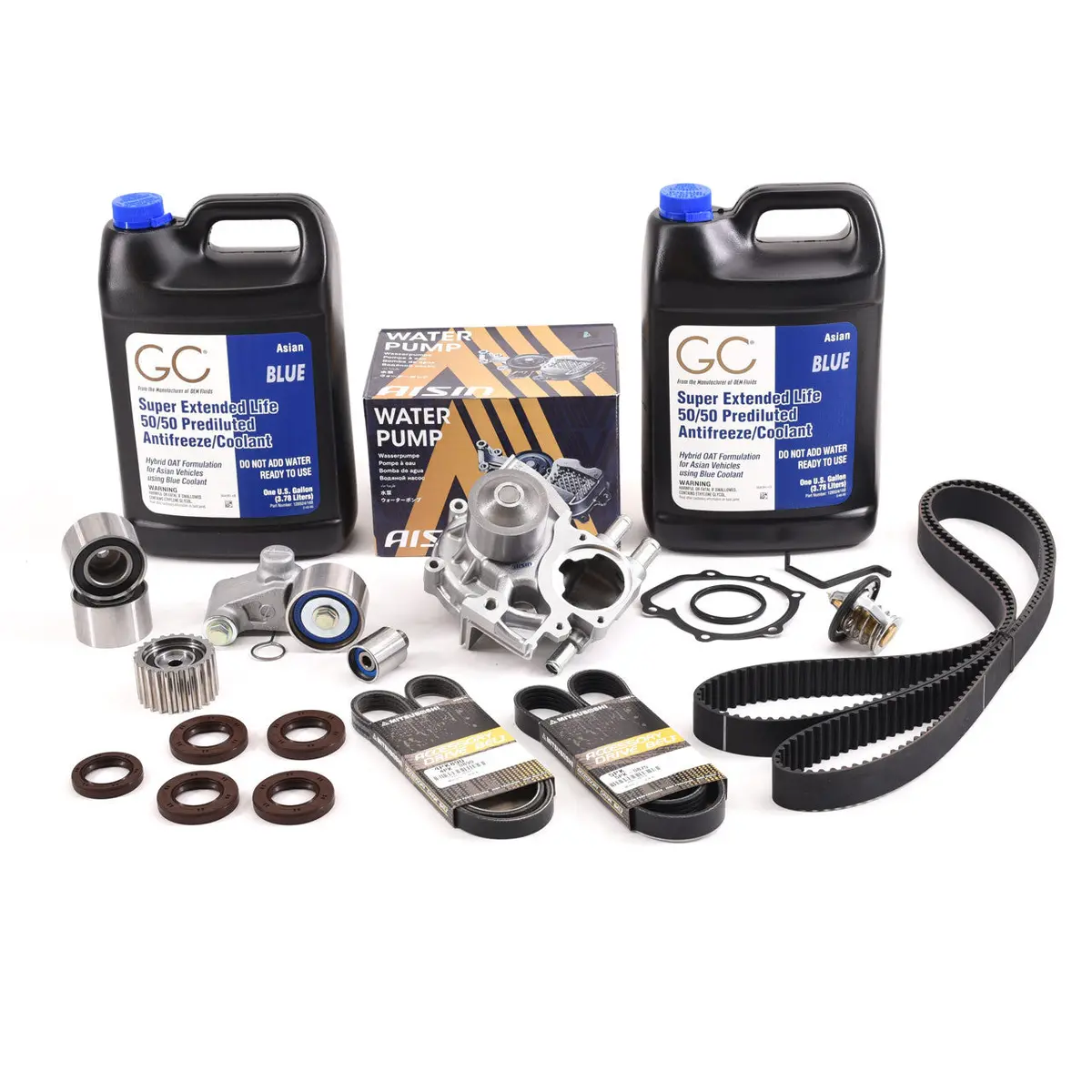 Iag 105K Service Package W/ Aisin Water Pump - 2003-05 Subaru Wrx 1