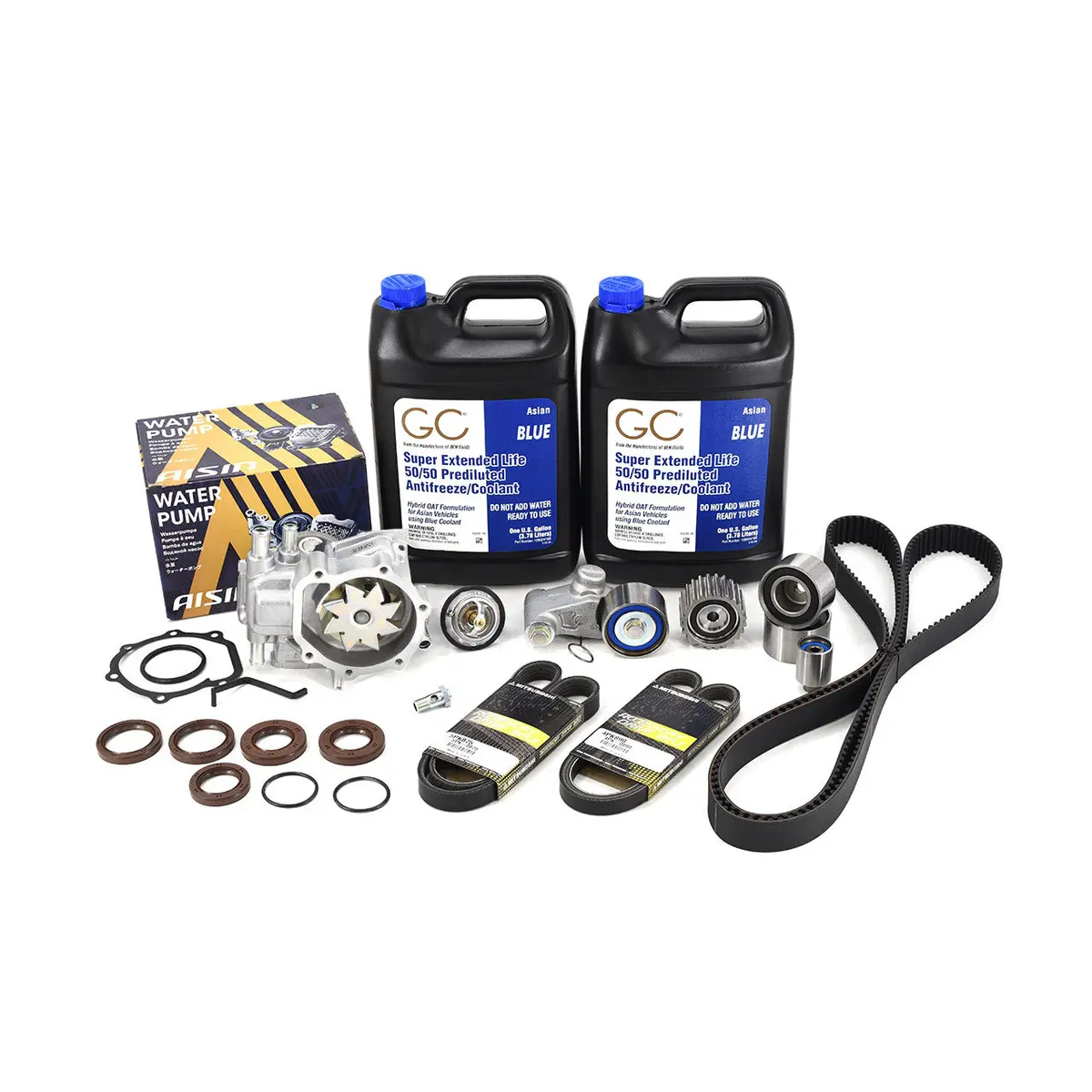 Iag 105K Service Package W/ Aisin Water Pump - 2005-09 Subaru Legacy Gt 1