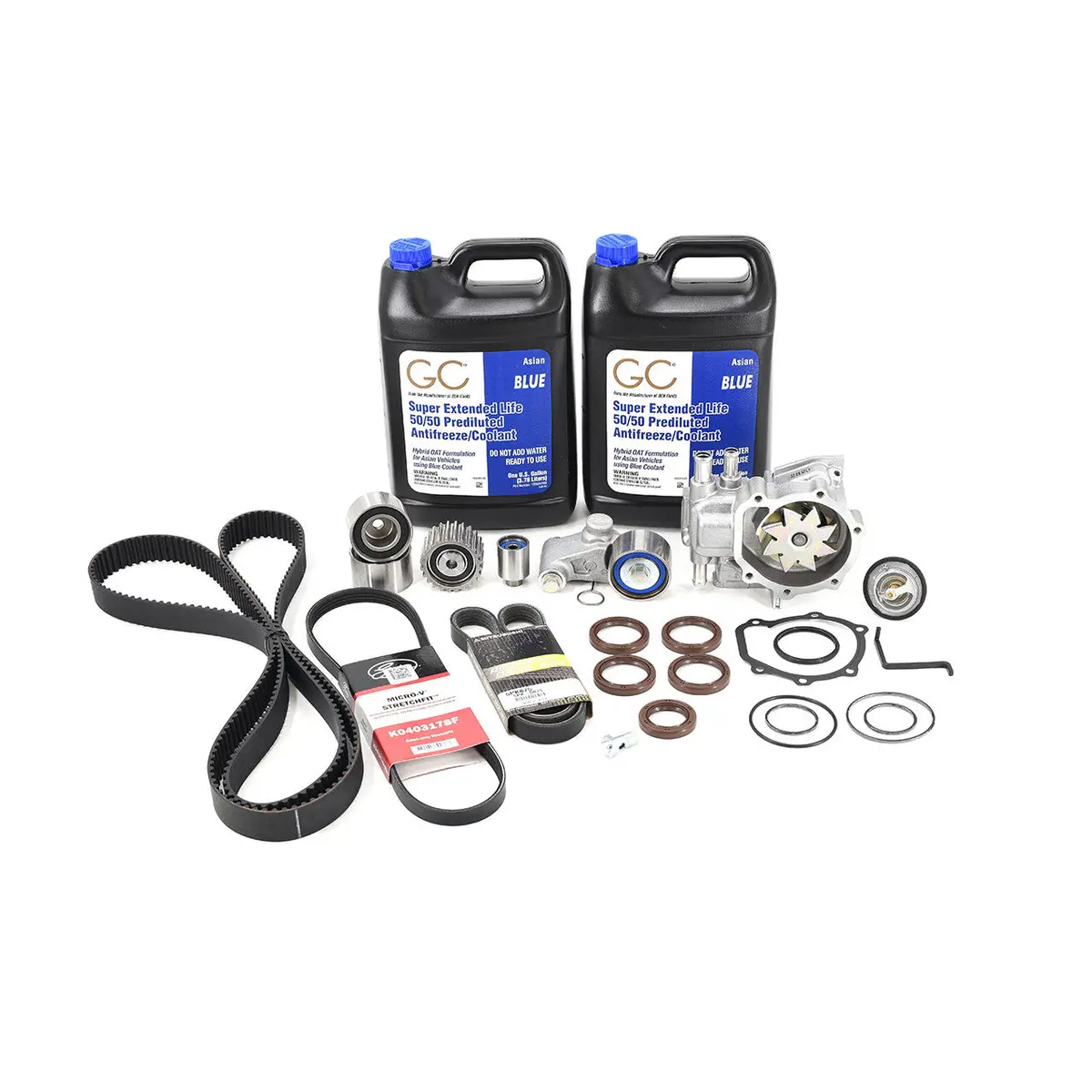 Iag 105K Service Package W/ Aisin Water Pump - 2008-21 Subaru Sti 1