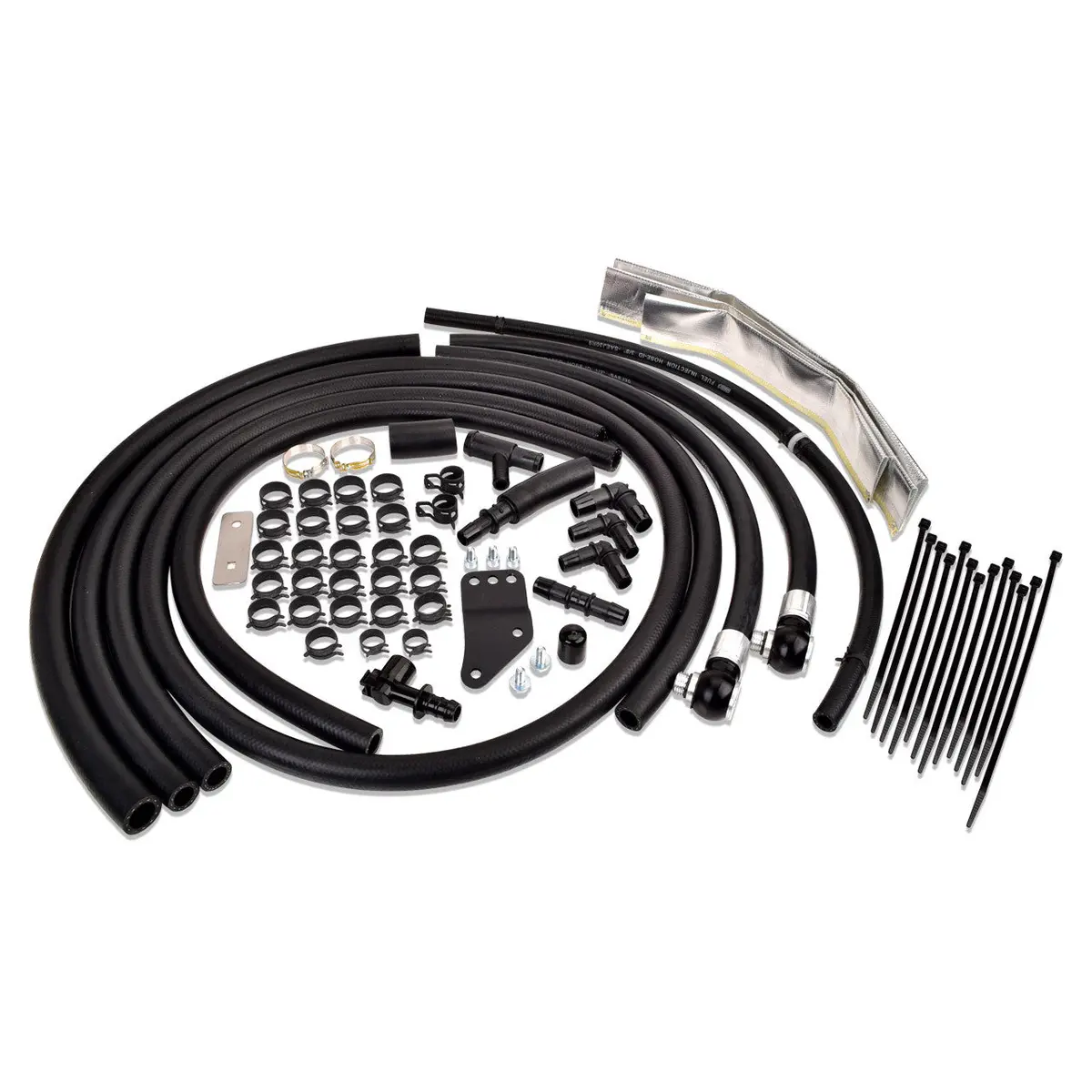 Iag V3 Street Series Aos Replacement Hose Line & Hardware Install Kit - 08-14 Wrx, 08-21 Sti 1