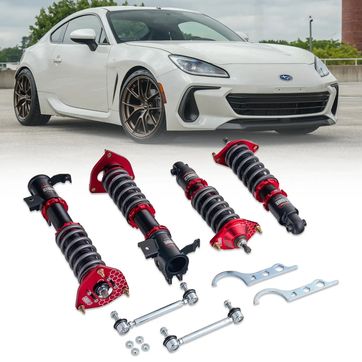 Iag Spec Street Series Coilovers By Fortune Auto - 13-24 Brz, Fr-S, 86, Gt86, Gr86 1
