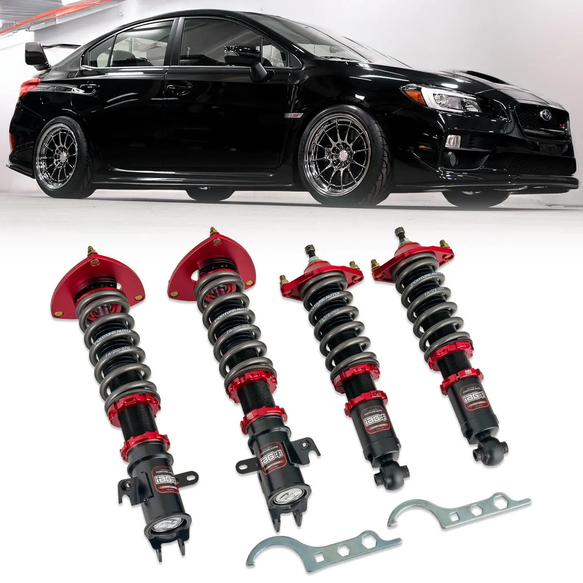 Iag Spec Street Series Coilovers By Fortune Auto - 2015-21 Wrx, 2015-21 Sti 1