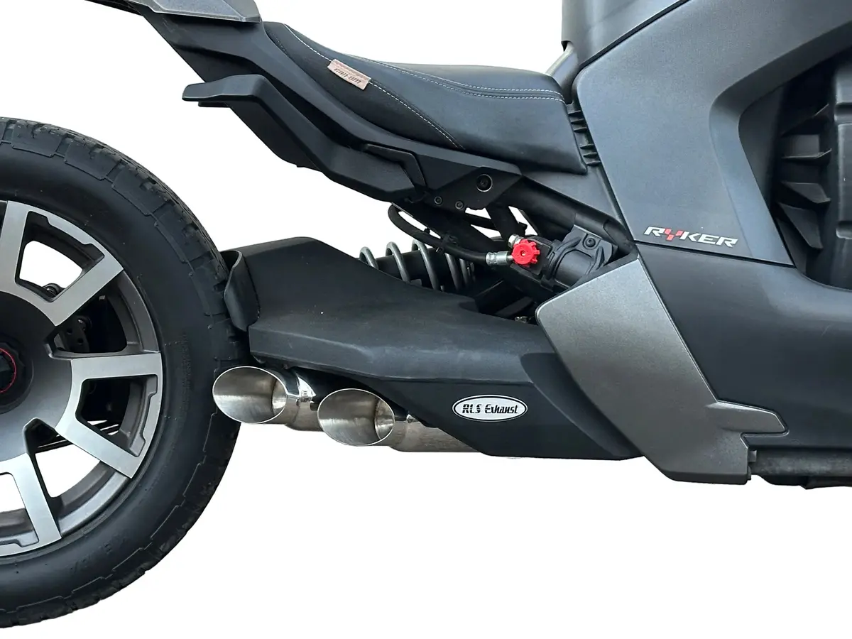 2019-2026 Can-Am Ryker Twin Kaos Series Exhaust By Rls Exhaust 1