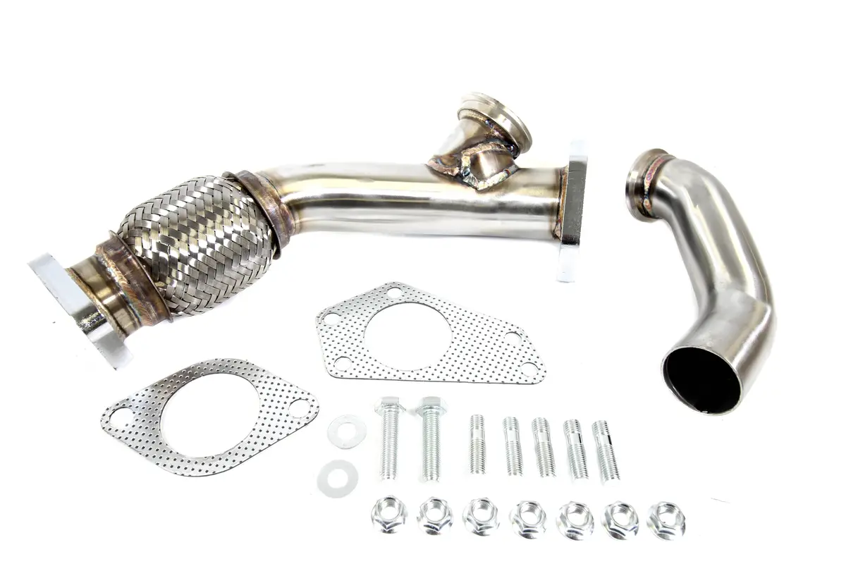 Plm Power Driven Subaru Ewg 3-Bolt Up Pipe & Dump Tube 38Mm 1