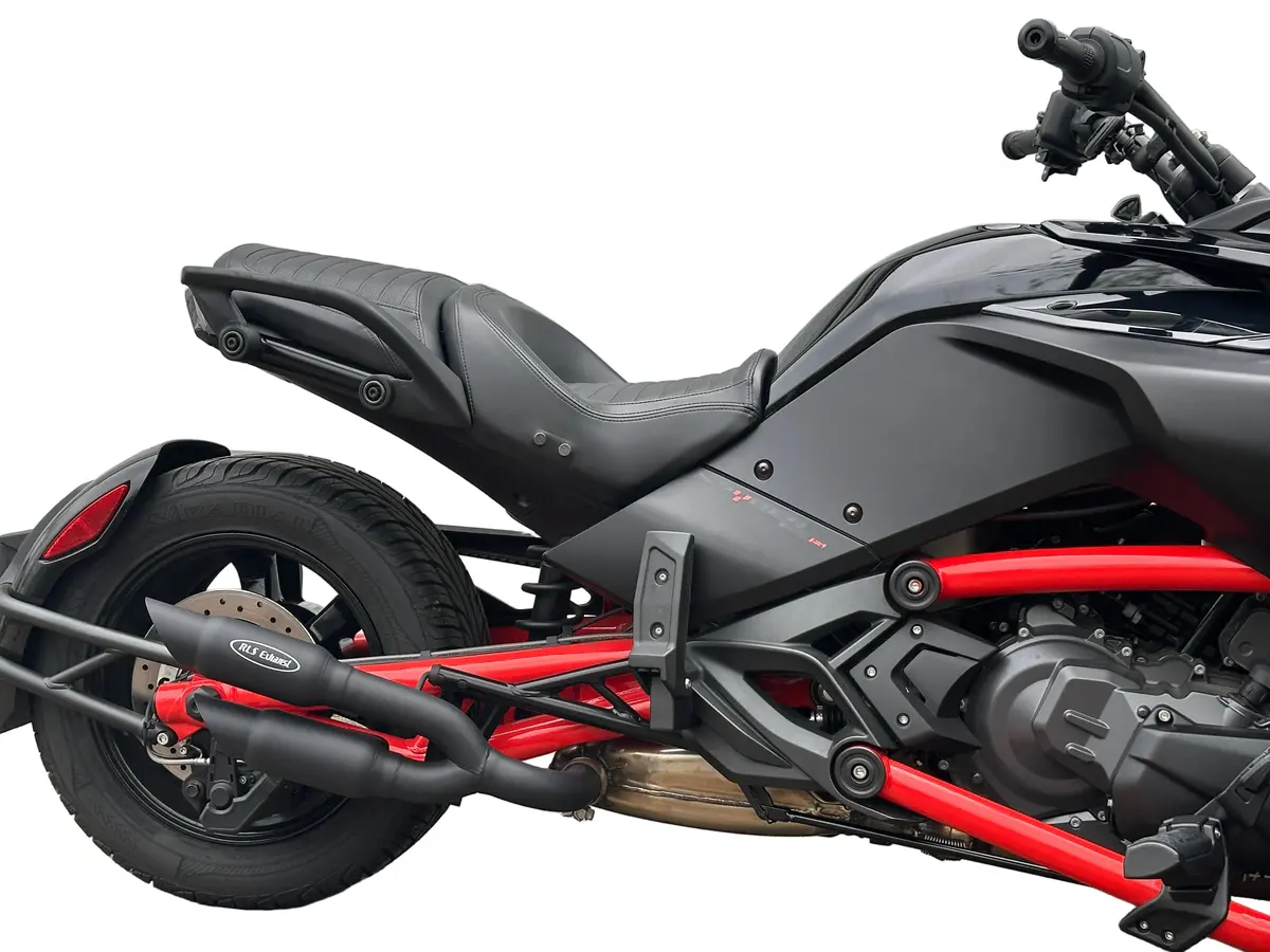 2015-2026 Can-Am Spyder F3 -F3s Twin Kaos Series Exhaust By Rls Exhaust 1