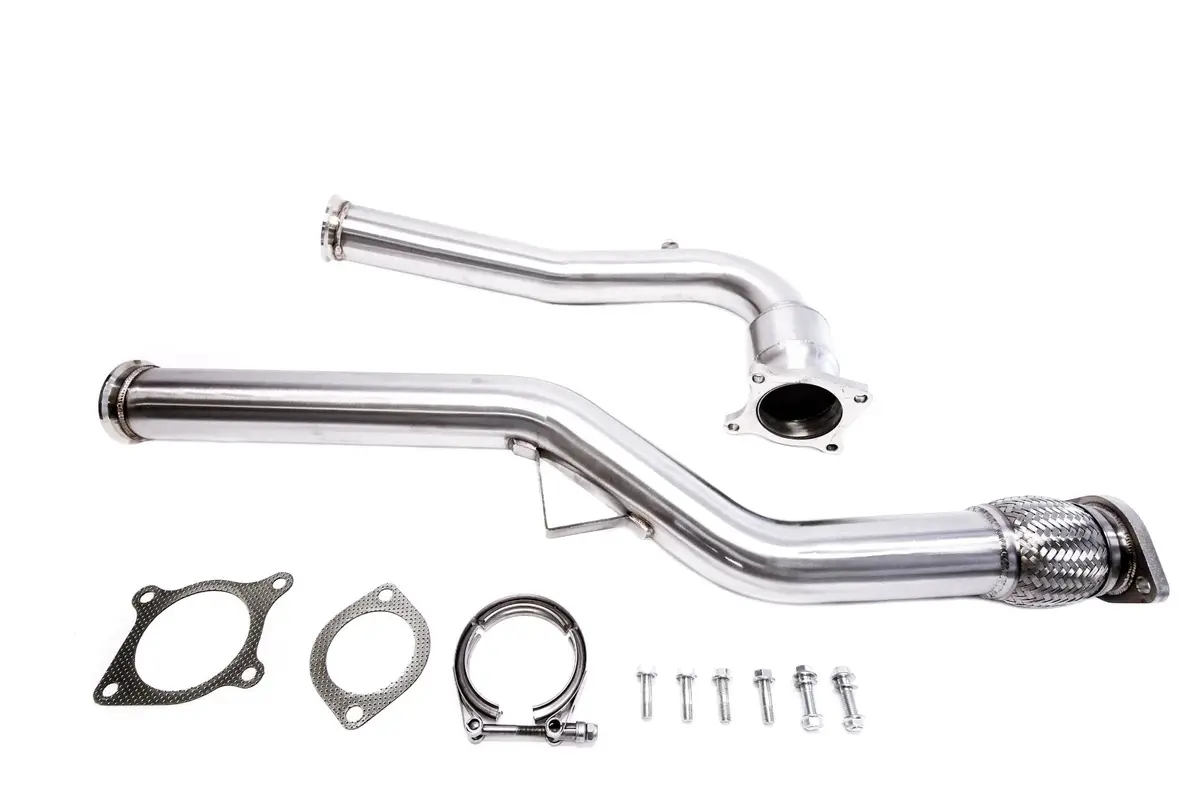 Plm Power Driven High Flow Catted J-Pipe Downpipe - 15-21 Wrx 1