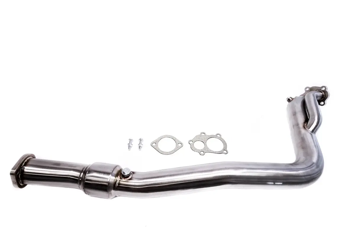 Plm Power Driven High Flow Catted Downpipe - 08-14 Wrx, 08-21 Sti, 05-09 Lgt/Obxt, 09-13 Fxt 1