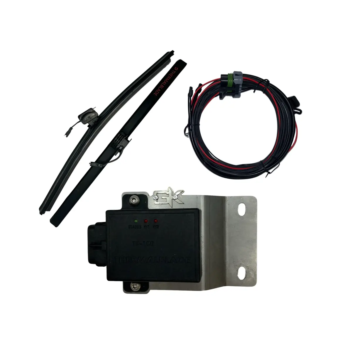 Toyota Fj80 Heated Wiper Blades With Installation Bracket By Gatekeeper Off-Road 1