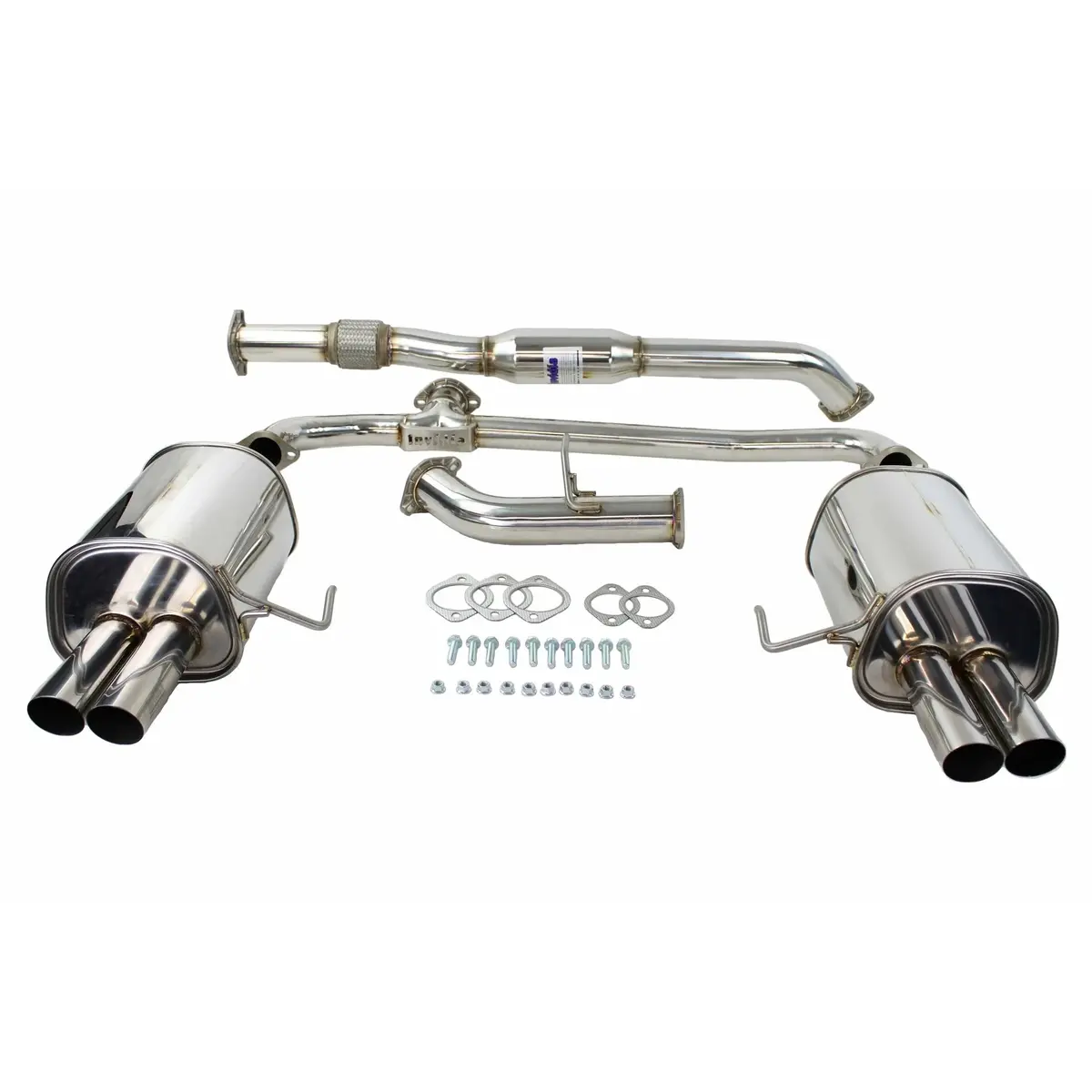 Invidia Q300 Cat Back Exhaust - 2005-2009 Legacy Gt 1