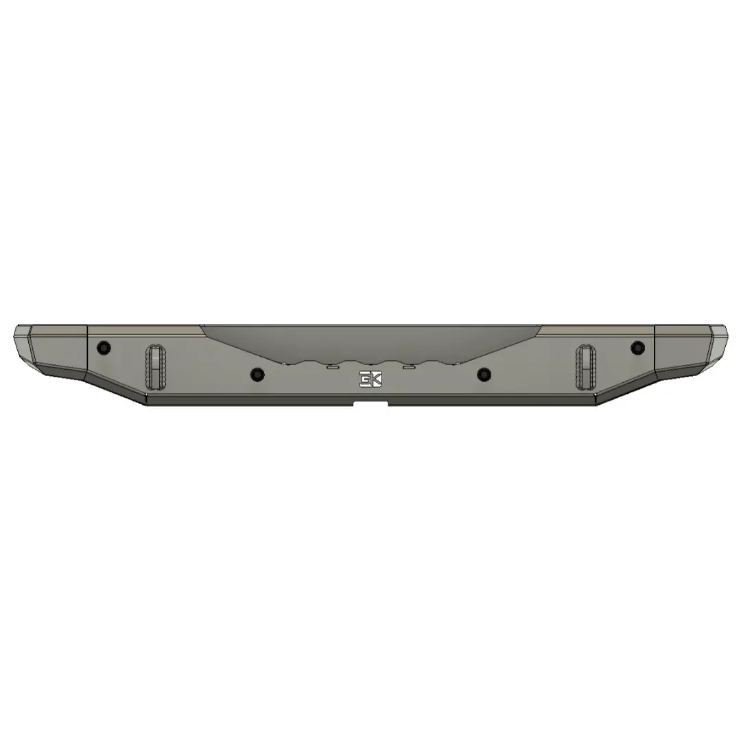 Gauntlet Series Rear Bumper For Jeep Jl Wrangler (2018+) By Gatekeeper Off-Road 1