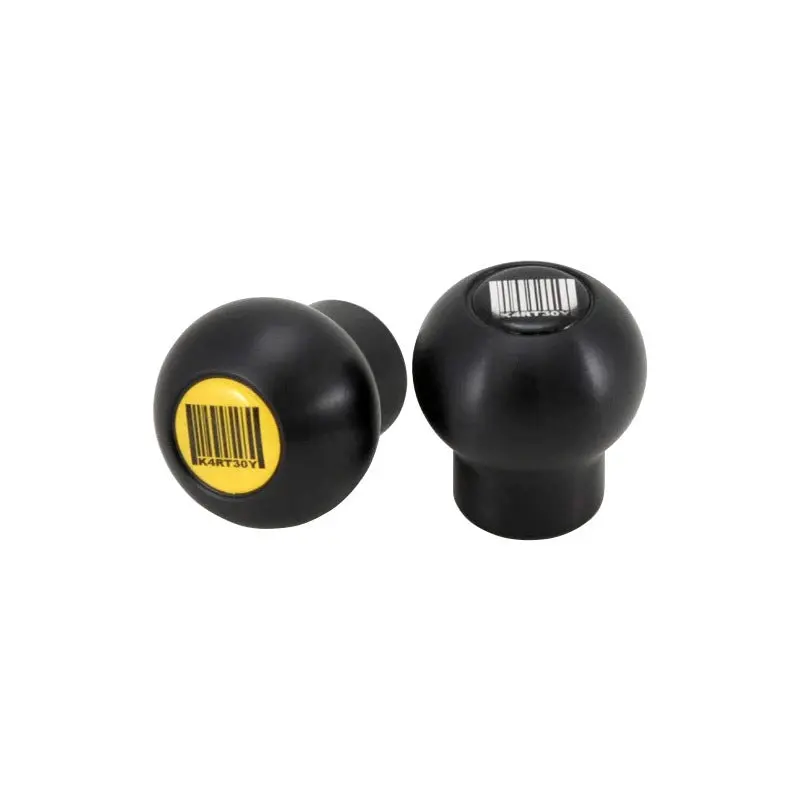 Kartboy Knucklball Shift Knob - Black Aluminum - 6 Spd Subaru Models 1