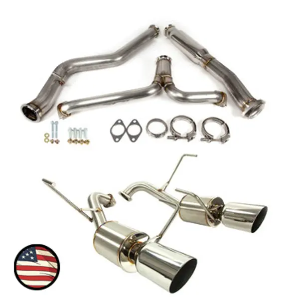 Nameless Catback Exhaust - 5" Muffler - 2014-2018 Forester Xt 1