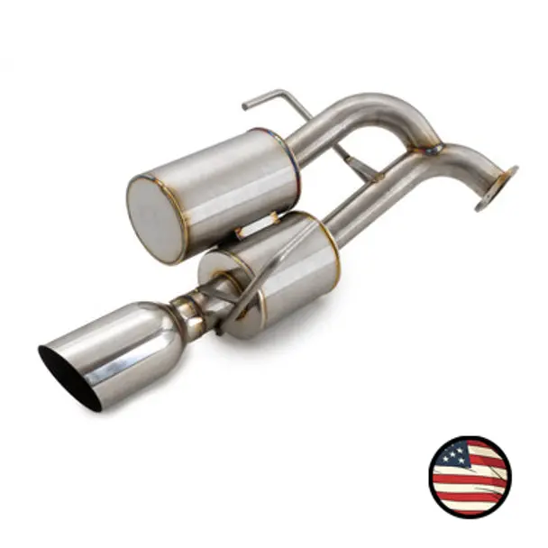Nameless Axleback Exhaust - Dual Chamber With 5" Muffler -  2020+ Legacy 2.5I 1