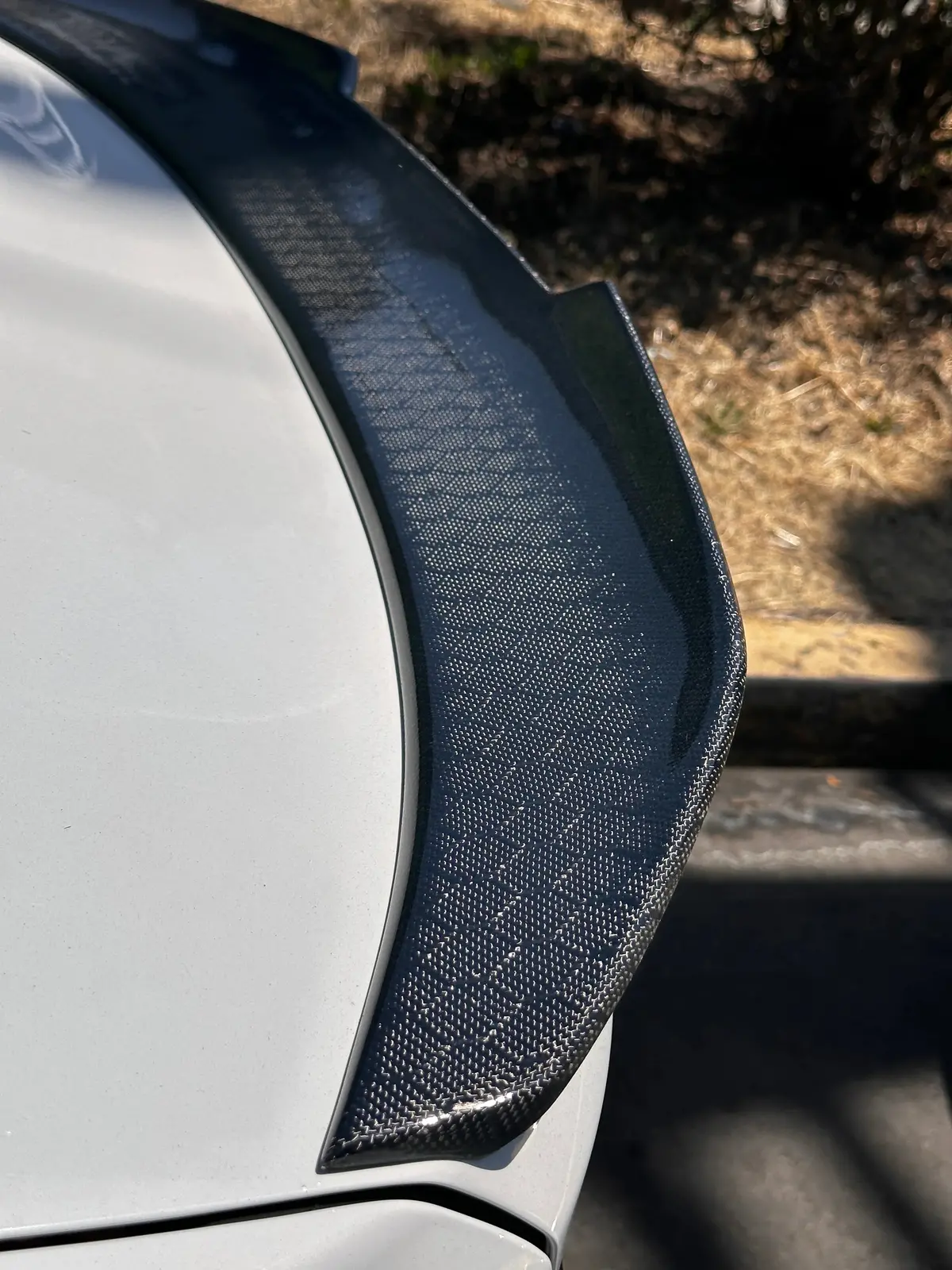 Honeycomb Carbon Fiber Bmw G30 & F90 M5 Psm Trunk Spoiler 1