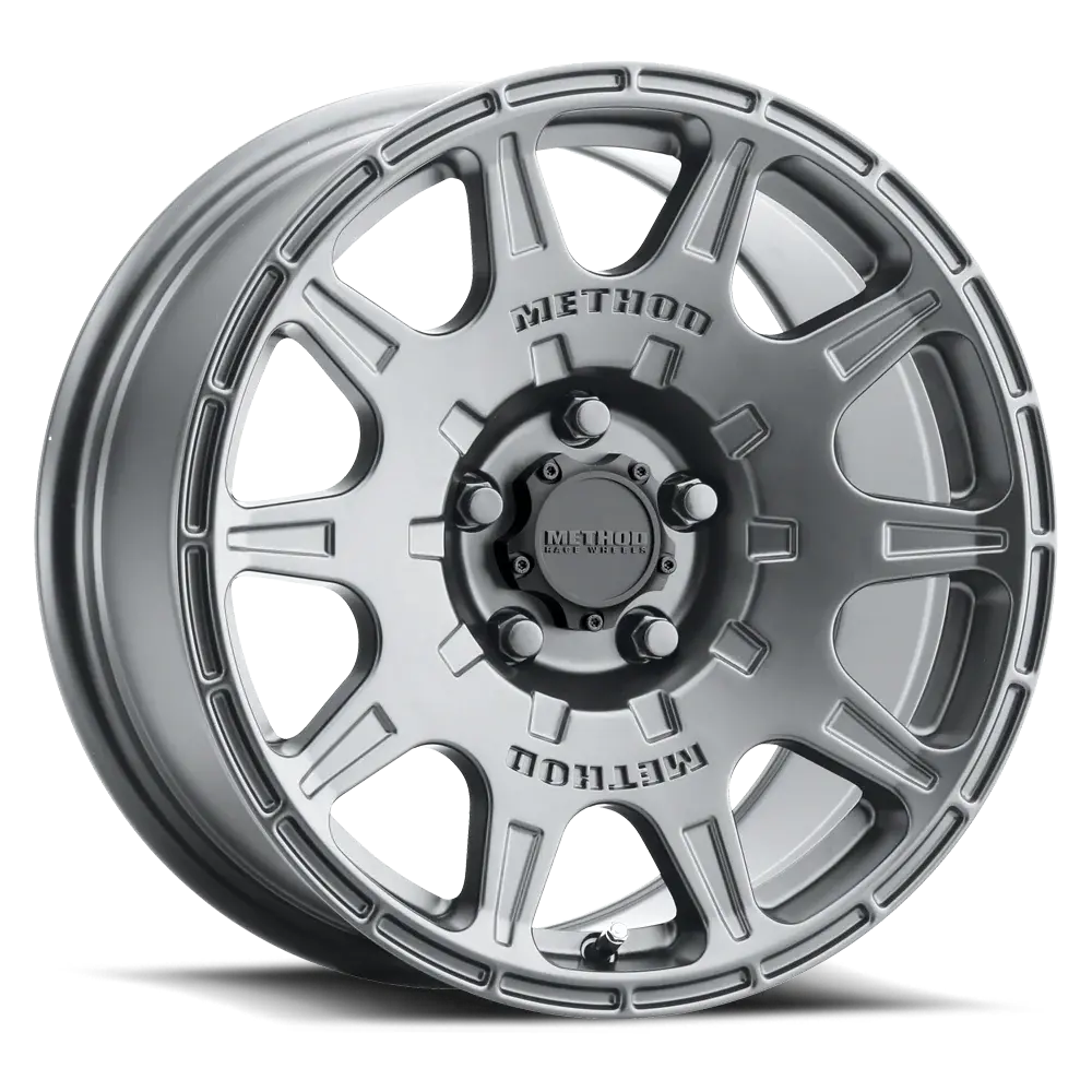 Method Mr502 Rally 17X8 +38Mm Offset 5X114.3 67.1Mm Cb Titanium Wheel 1