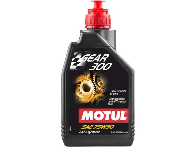 Motul Gear 300 75W90 Synthetic Gear Oil – 1L Bottle 1
