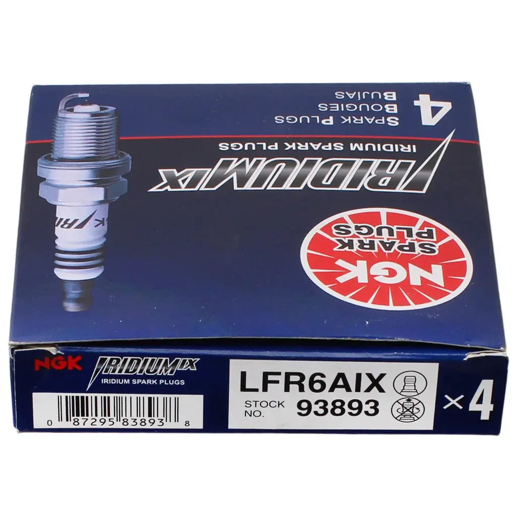 Ngk Stock Heat Range Iridium Ix Spark Plugs - Subaru Ej25 Turbo Models - 2004-2018 Sti, 2006-2014 Wrx, 05-09 Lgt, 03-08 Fxt, Ect. 1