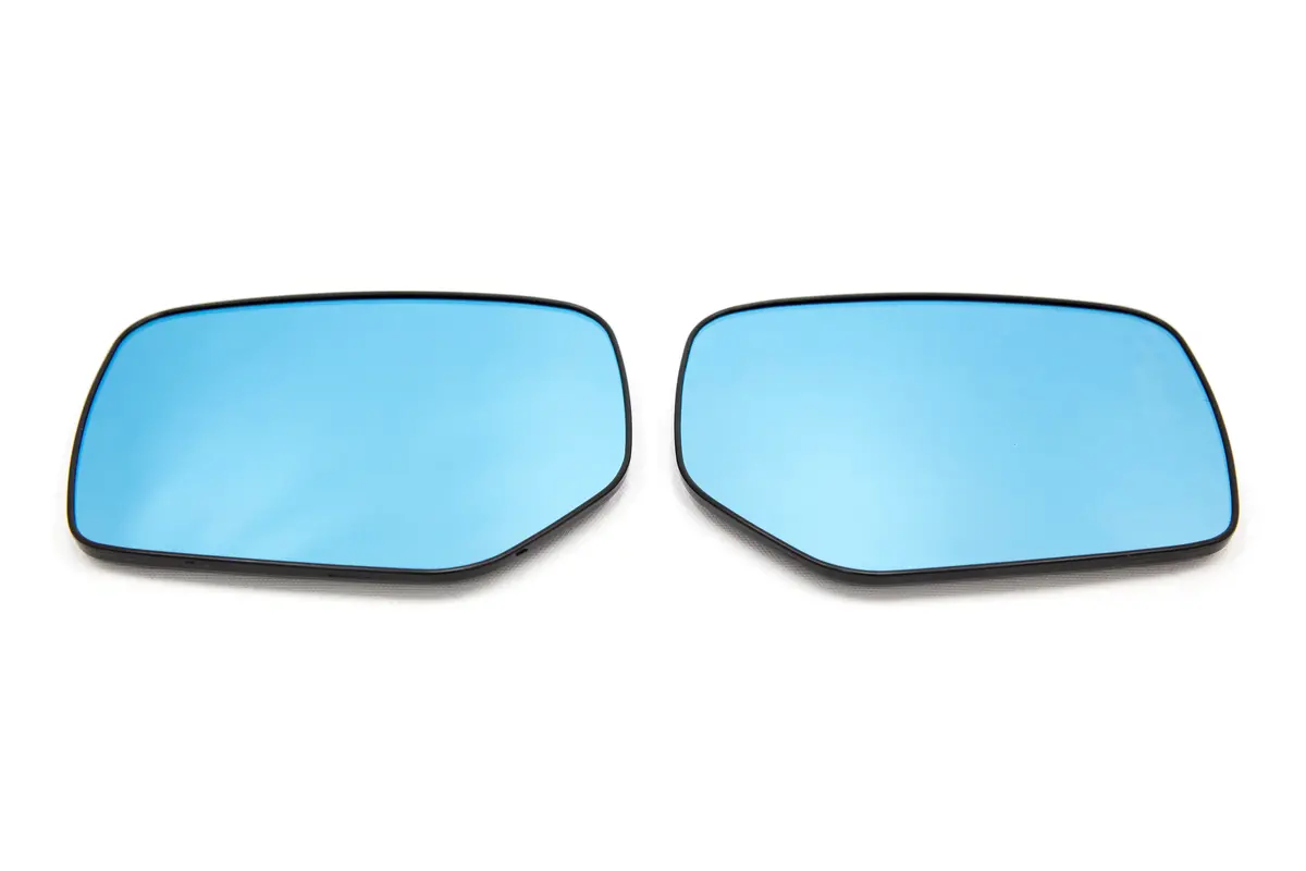 Olm Wide Angle Convex Mirrors (Defrosters / Turn Signals / Blind Spot Detection Led) - Blue - 2015-2021 Subaru Wrx / Sti / 2015-2016 Crosstrek 1