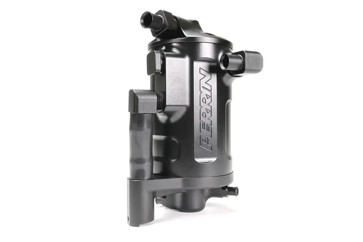Perrin Air Oil Separator - Black - 22-25 Subaru Wrx 1