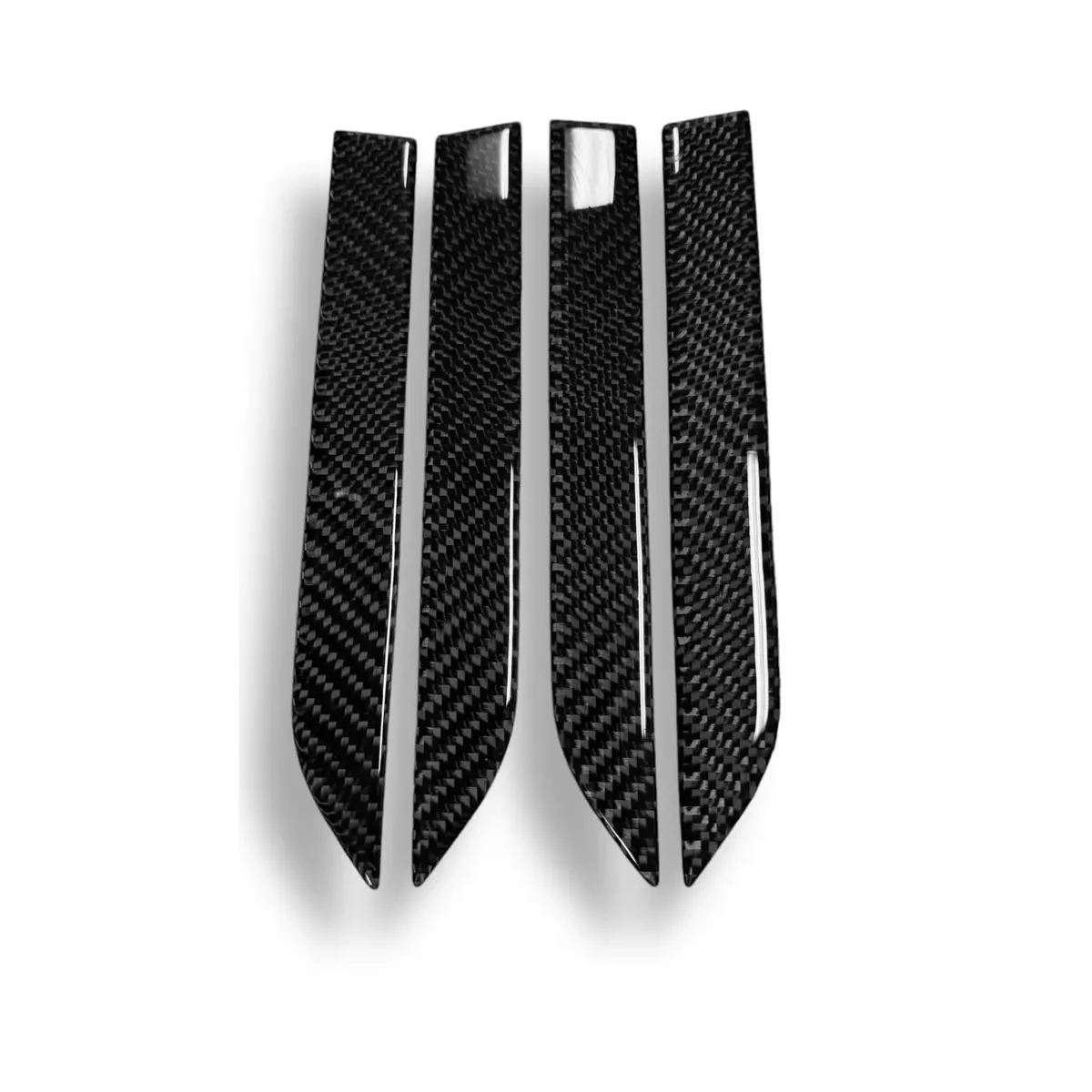 Model X Door Carbon Fiber Handle Sticker | Palenon Performance 1