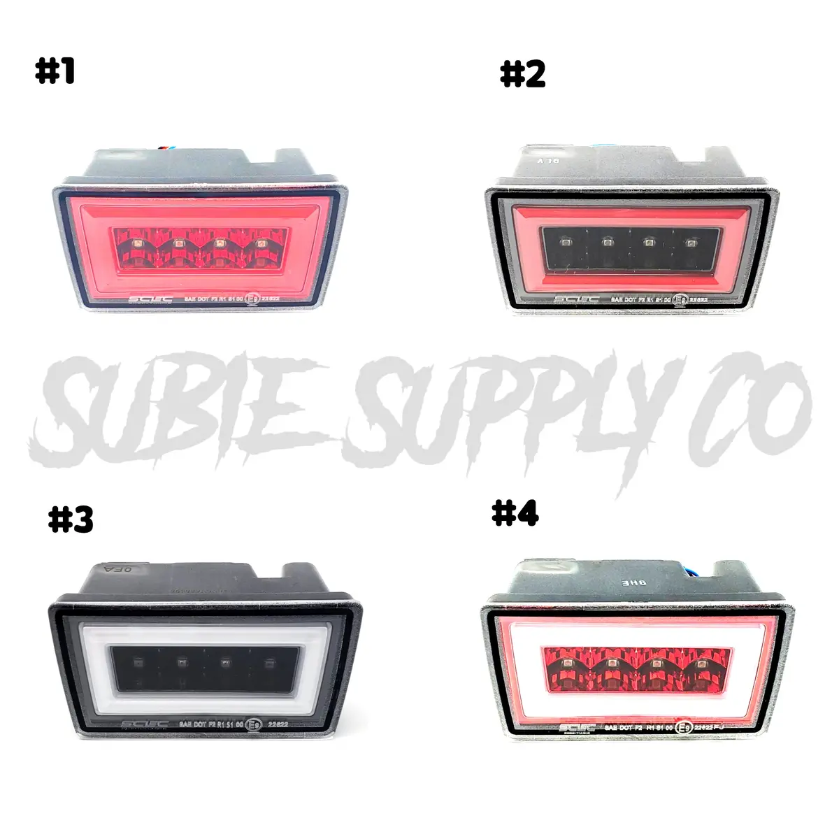 Ssc V3 F1 Led Rear Fog/Brake Light - Without Quick Connect Harness 1
