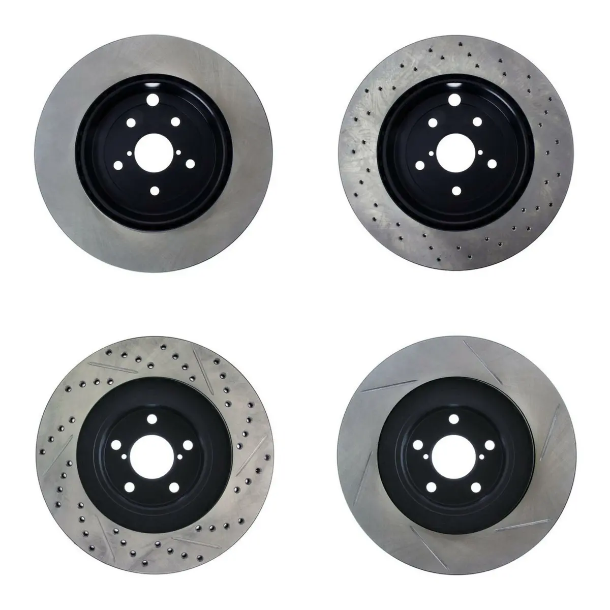 Stoptech Premium Rotors - 2015-2021 Wrx W/ Steel Calipers 1
