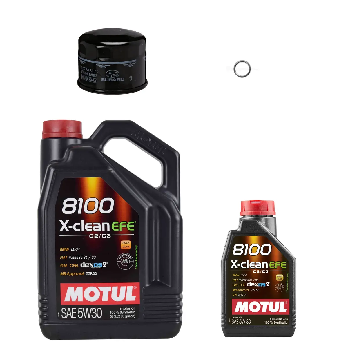 Motul 8100 5W30 X-Clean Efe Oil Change Kit Subaru Wrx 2015-2021 1