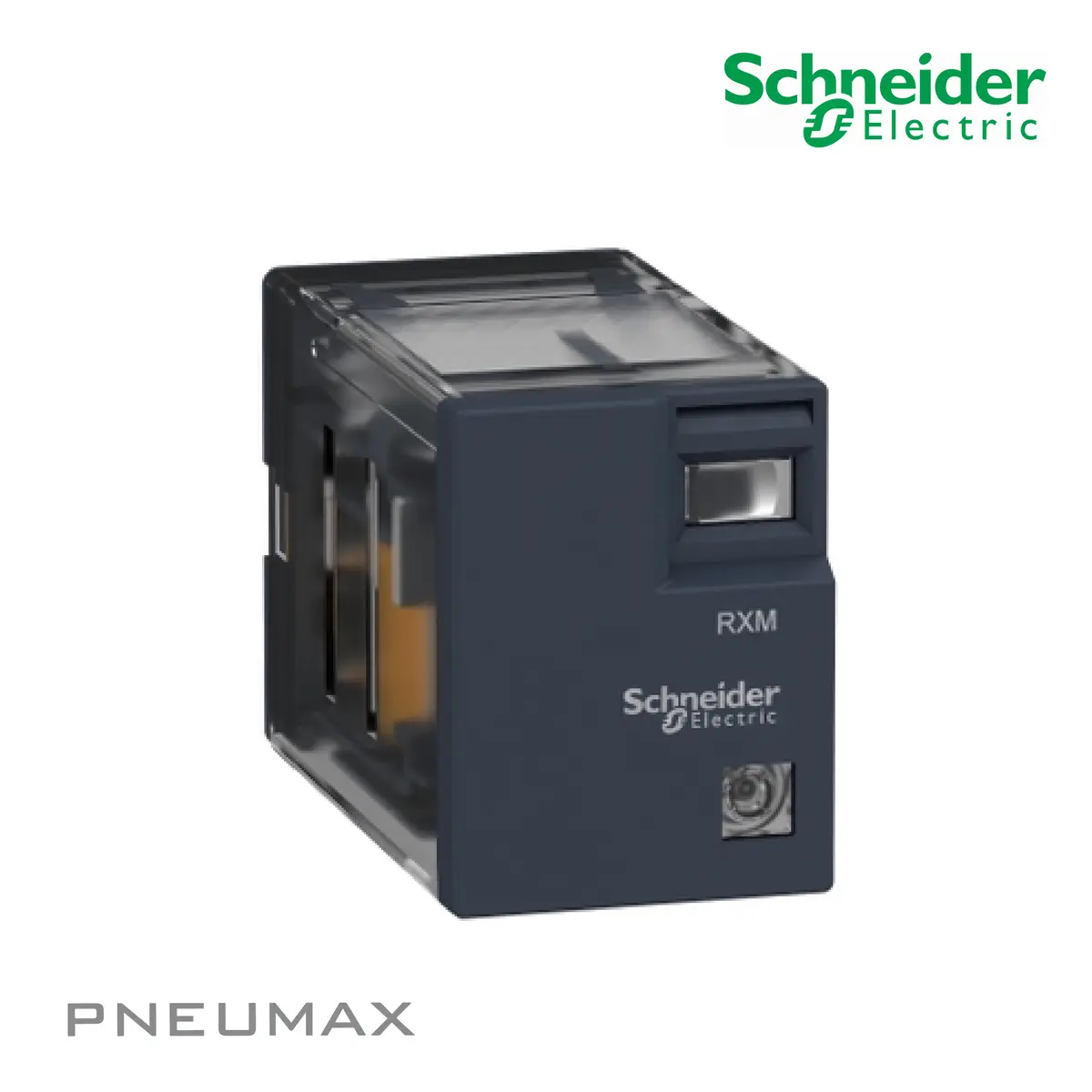 Rxm2lb2bd Relay รีเลย์ควบคุม 5A, 2C/O, With  Led, 24Vdc 1