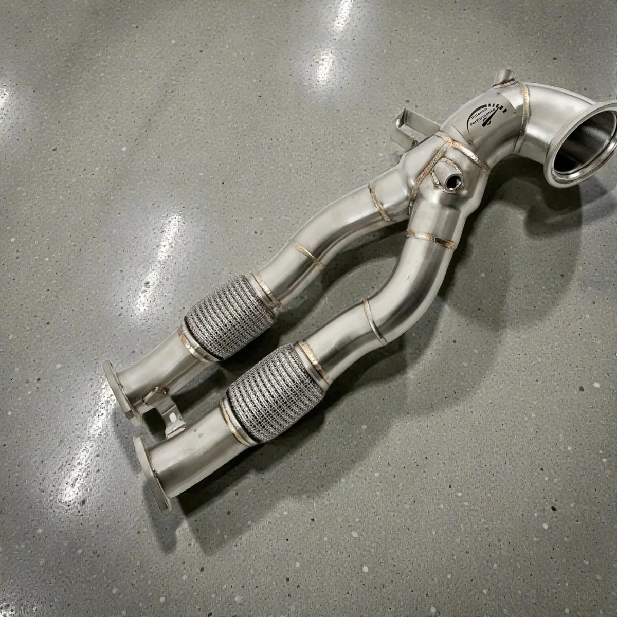 2.5T Race Downpipe For 2018+ Audi Rs3 8V, Rs3 8Y & Ttrs 8S | Palenon Performance 1