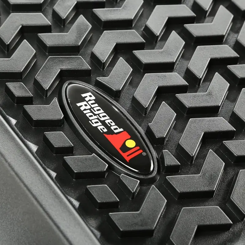 Rugged Ridge Floor Liner Front Black 1984-2001 Jeep Cherokee Xj 1