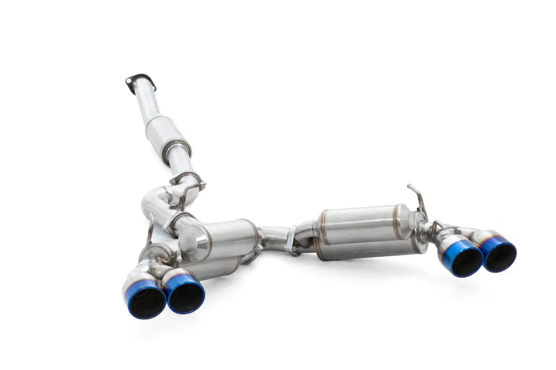 Ark Grip Stainless Catback Exhaust W/Burnt Tips - 11-14 Wrx Hatchback, 08-14 Sti Hatchback 1