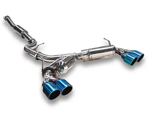 Ark Grip Stainless Catback Exhaust W/Tecno Tips - 11-14 Wrx Hatchback, 08-14 Sti Hatchback 1