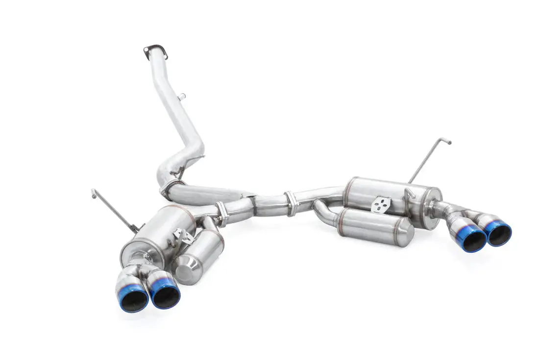 Ark Grip Stainless Catback Exhaust W/Burnt Tips - 11-14 Wrx Sedan, 11-14 Sti Sedan 1