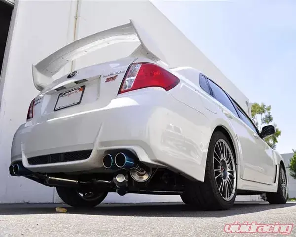 Ark Grip Stainless Catback Exhaust W/Tecno Tips - 11-14 Wrx Sedan, 11-14 Sti Sedan 2