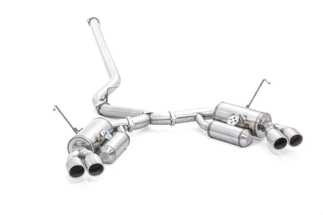 Ark Grip Stainless Catback Exhaust - Polish Tips - 15-21 Wrx, 15-21 Sti 1