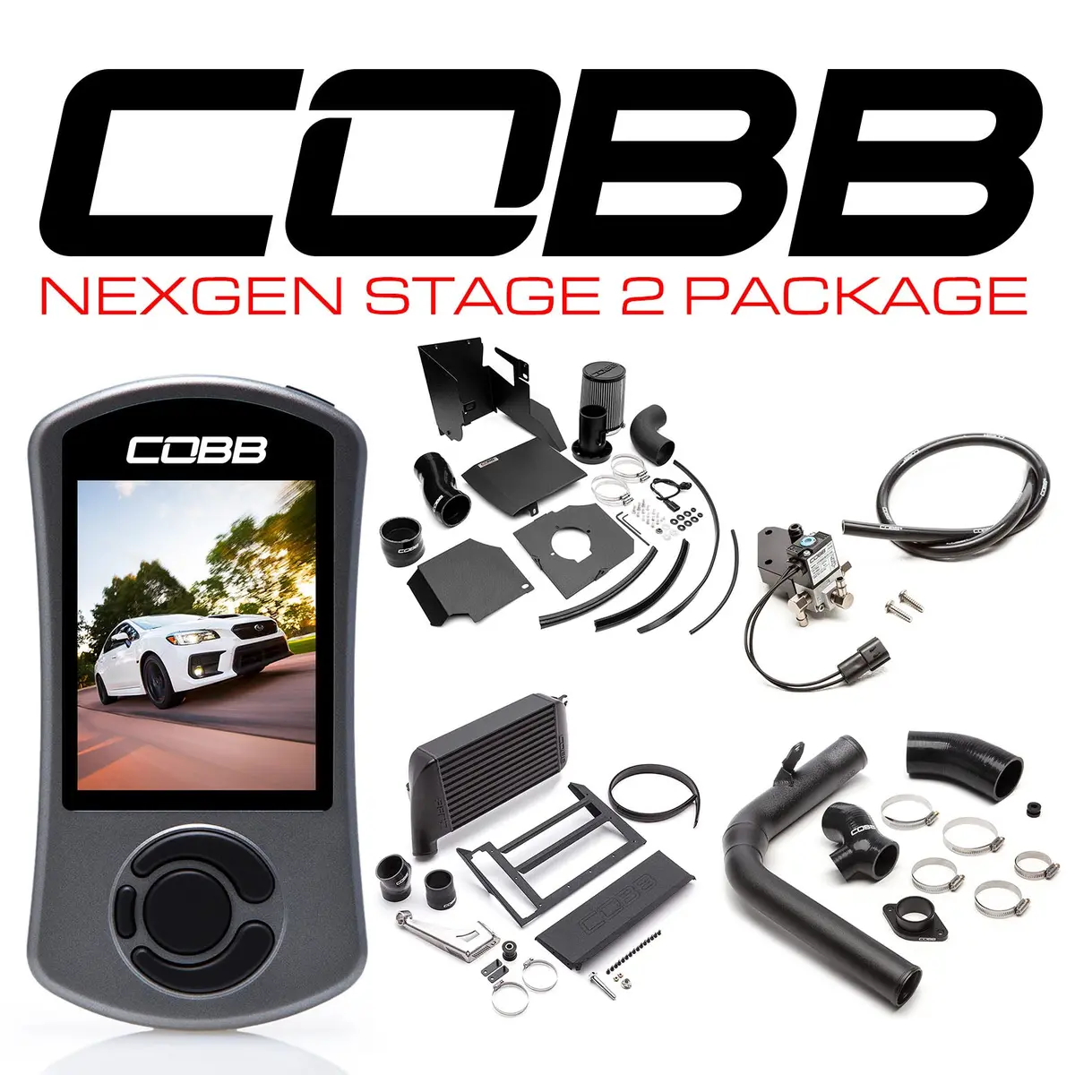 Cobb Nexgen Stage 2 Power Package W/Sf Intake - 2015-2021 Wrx 1