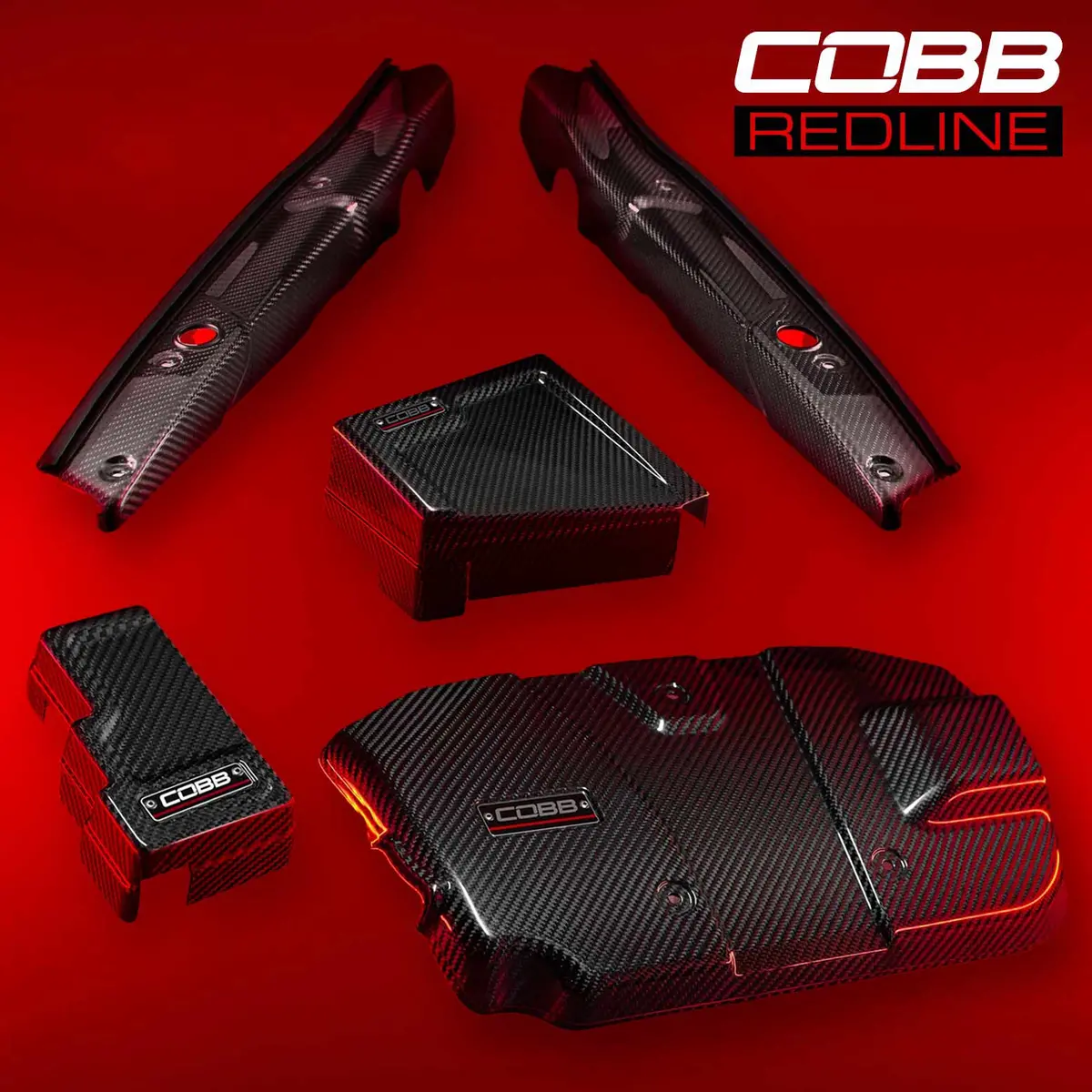 Cobb Redline Carbon Fiber Dress-Up Kit - 2022+ Wrx 1
