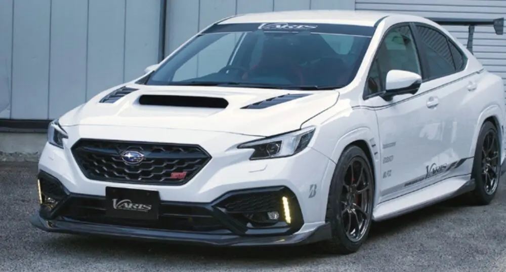 Varis Arising-1 Carbon+ Fiber Front Spoiler For Vbh Subaru Wrx S4 1