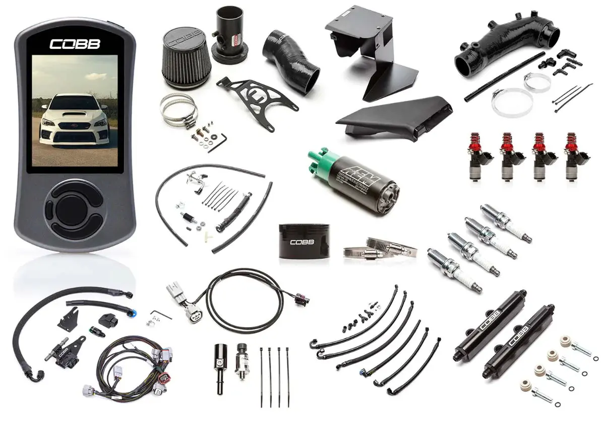 Cobb Nexgen Stage 2 + Flex Fuel Power Package W/ Black Intake - 2019-2021 Sti / 2018 Sti Type Ra 1