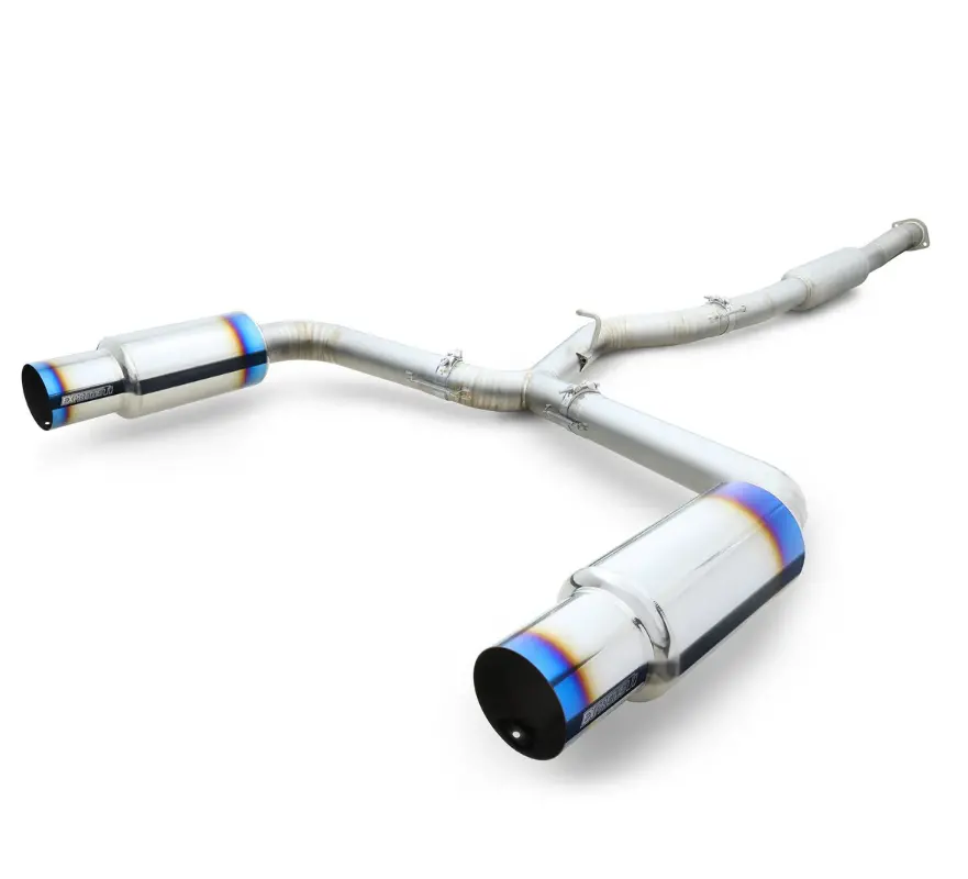 Tomei Expreme Ti Titanium Type-D Dual Exit Catback Exhaust - 2011-2021 Wrx Sedan, 2011-2021 Sti Sedan 1
