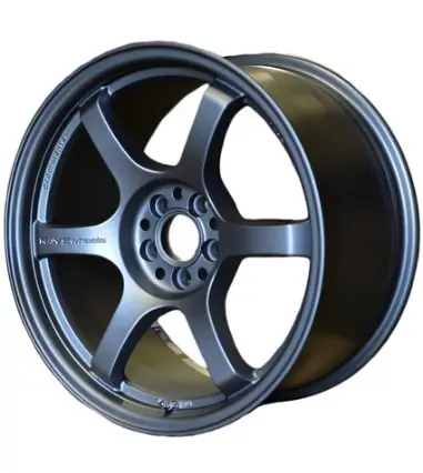 Gram Lights 57Dr 15X8.0 +35 5X114.3 Gunblue Wheel 1