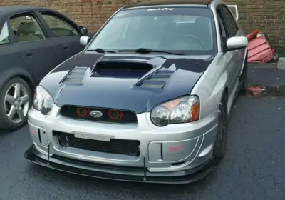 Ventus Autoworks Charge Speed Lip 2Pc Front Splitter - 2004-2005 Subaru Wrx/Sti 1