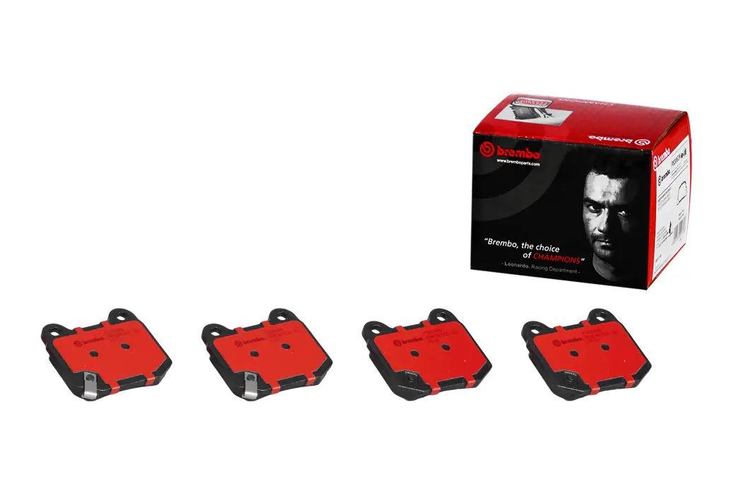 Brembo Premium Nao Ceramic Oe Equivalent Pad - Rear - 04-17 Sti, 17-21 Brz W/ Brembos, 2022+ Brz W/ Brembos 1